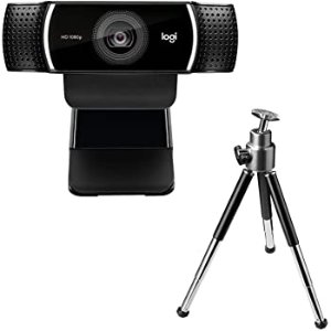 Logitech C922 Pro 1080P Stream Webcam with Tripod
