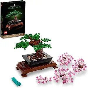 Bonsai Tree 10281 Building Kit, a Building Project to Focus The Mind with a Beautiful Display Piece to Enjoy, New 2021 (878 Pieces)