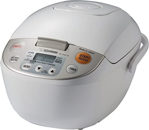 NL-AAC10 Micom Rice Cooker (Uncooked) and Warmer, 5.5 Cups/1.0-Liter, 1.0 L,Beige