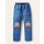 Applique Pull-on Pants - Elizabethan Blue Fire Engine | Boden US