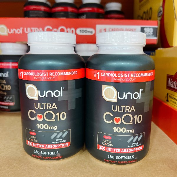 Ultra CoQ10 100 mg., 180 Softgels