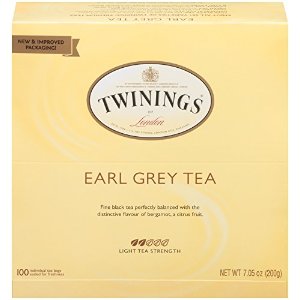 Twinings Decaf Black Tea, Earl Grey 100 count