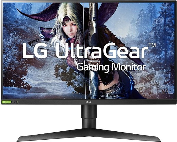 27GL83A-B 27" 2K IPS 144Hz G-SYNC Compatible Monitor