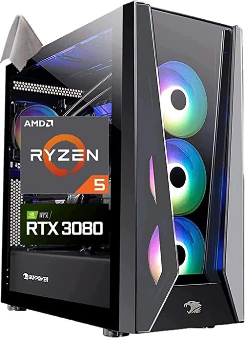 Trace MR 台式机 (Ryzen5 5600X,GeForce RTX 3080, 32GB, 2TB) 