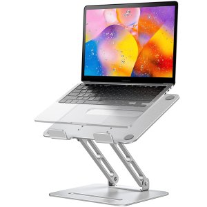 LORYERGO Adjustable Laptop Stand, Portable Laptop Riser