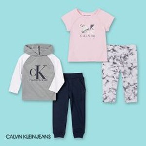 Calvin Klein 儿童服饰特卖 套装便宜好穿