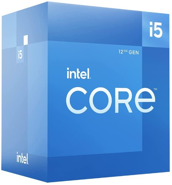 Core i5 12400F 6P+0E 12T 无核显