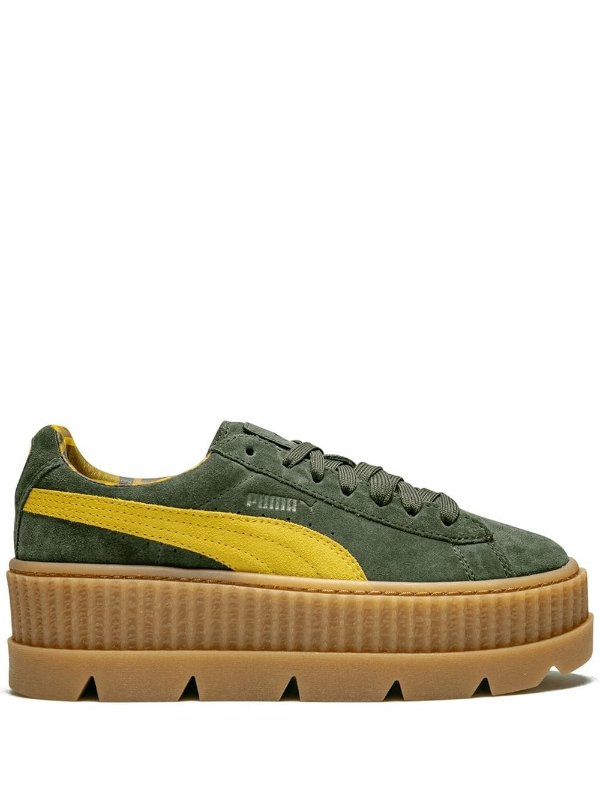 Cleated Creeper Suede sneakers