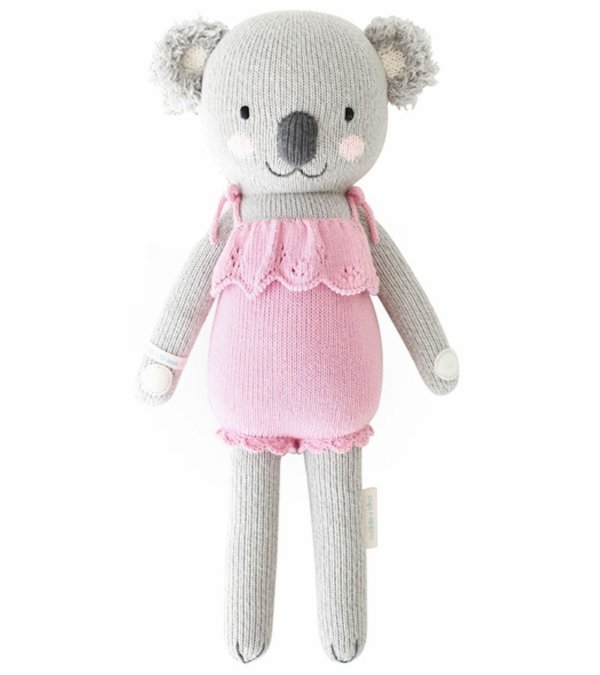 Cuddle+Kind Hand Knit Doll - Mini Claire the Koala, 13"