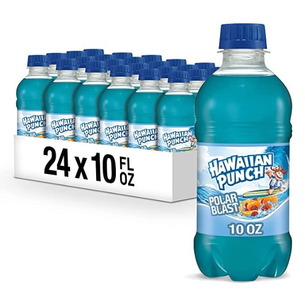 Hawaiian Polar Blast 什果口味果汁 10oz 24瓶