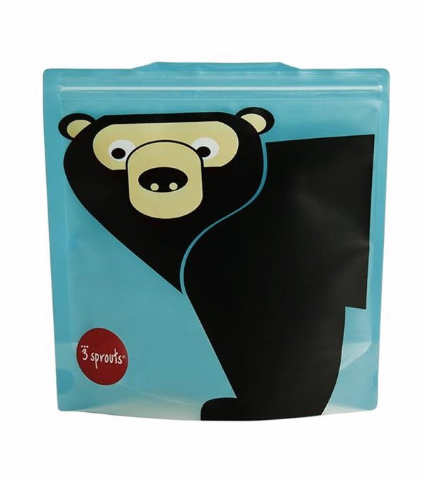 三明治存储袋--棕熊