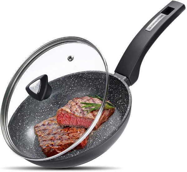 CSK 8” Small Stone Earth Nonstick Frying Pan