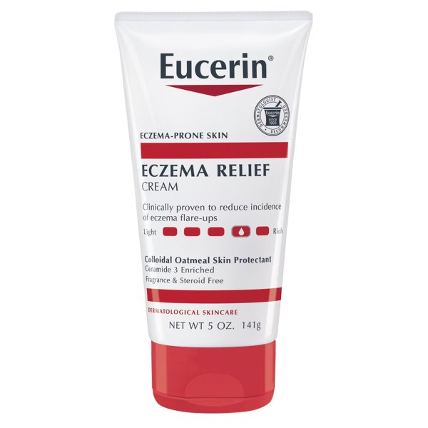 Eczema Relief Body Cream, Fragrance Free Eczema Lotion, 5 Oz. Tube