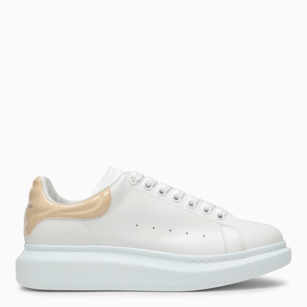 White and Oyster Oversized sneakers