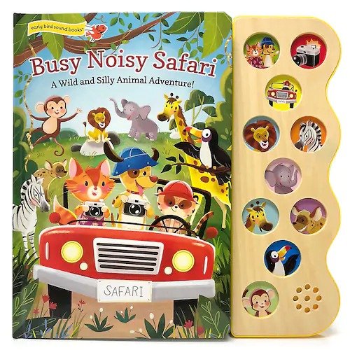 Busy Noisy Safari Book
