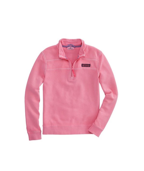Girls Garment Pigment-Dyed Classic Shep Shirt