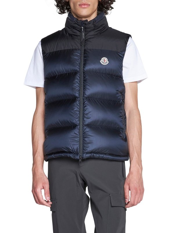 Ophrys Logo Patch Puffer Gilet
