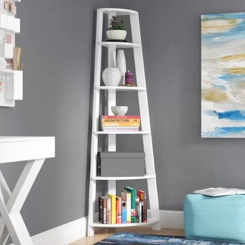 Wayfair Bookcases On Up To 52 Off, Gilliard Ladder Bookcase