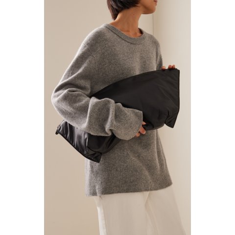 XL Dante Leather Clutch