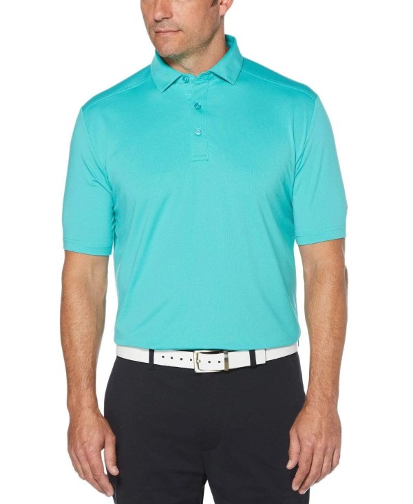 Mens Cooling Micro Hex Polo