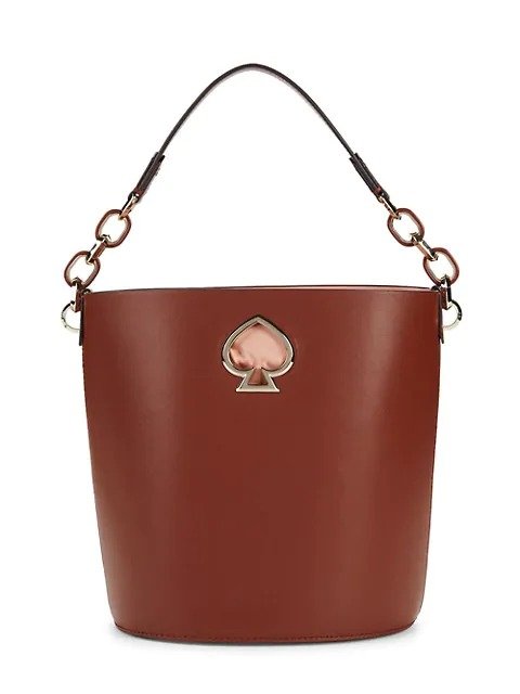 Small Suzy Leather Bucket Bag