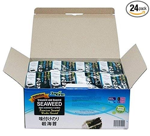 Seaweed, Roasted and Lightly Salted, 0.17 Ounce (Pack of 24)