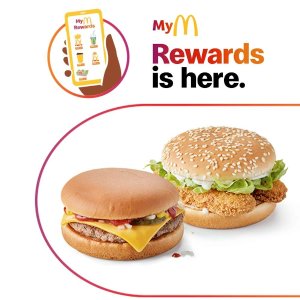 麦当劳请你免费吃汉堡！招牌芝士堡、王牌蔬菜堡张口就来