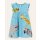 Frill Sleeve Applique Dress - Aqua Blue/ Ivory Animals | Boden US