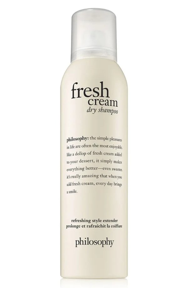 fresh cream dry shampoo