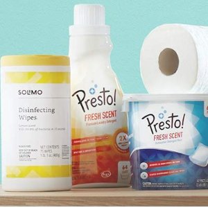 Amazon 自营品牌 Presto、Solmo等日用清洁杂货热卖