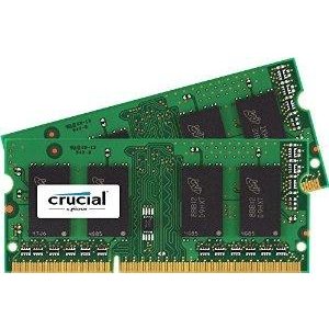 Crucial 16GB Kit (8GBx2) DDR3/DDR3L 1600 MHz (PC3-12800) Memory for Mac CT2K8G3S160BM / CT2C8G3S160BM