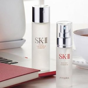 SK-II 护肤品热卖 收限量版神仙水、小灯泡亮白精华