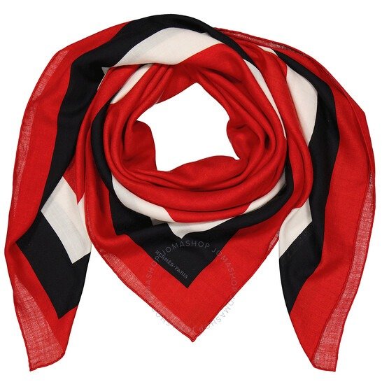 Cashmere And Silk Double Frame Scarf