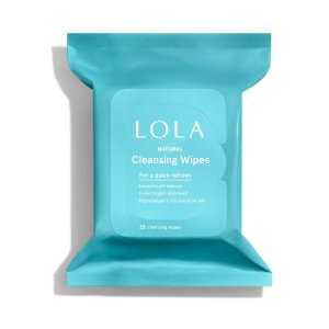 LOLA点击20%优惠劵 平均$4.55/包私处护理清洁湿巾 32片 6包