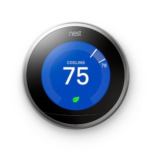 Nest 3rd Generation Learning Thermostat Stainless Steel
