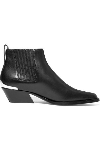 Westin metal-trimmed leather ankle boots