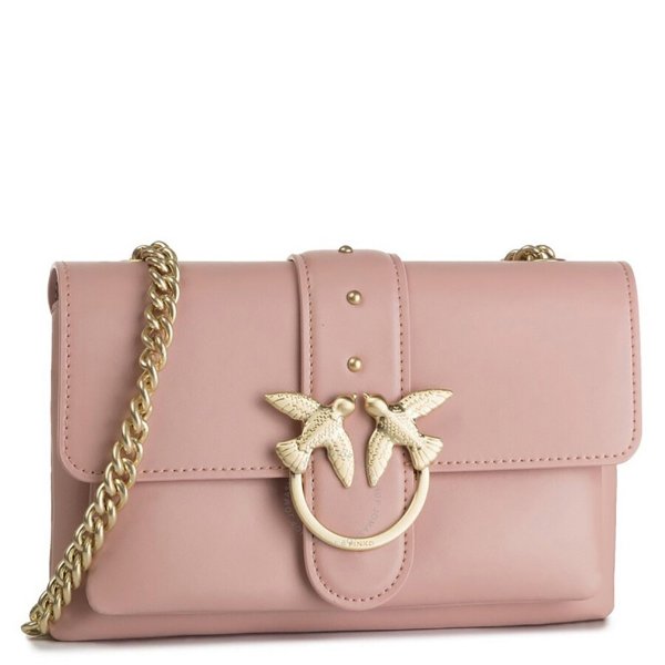 Ladies Light Pink Mini Love Soft Crossbody Bag