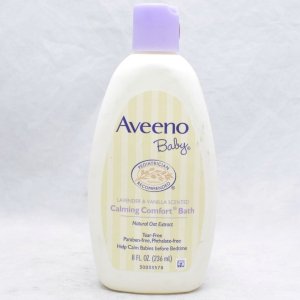 Aveeno Baby Calming Comfort Bath Wash, Tear Free, Lavender & Vanilla, 18 Fl. Oz
