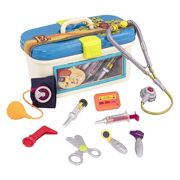 B. Dr. Doctor Toy – Deluxe Medical Kit for Toddlers - Pretend Play Set for Kids (10 pieces)