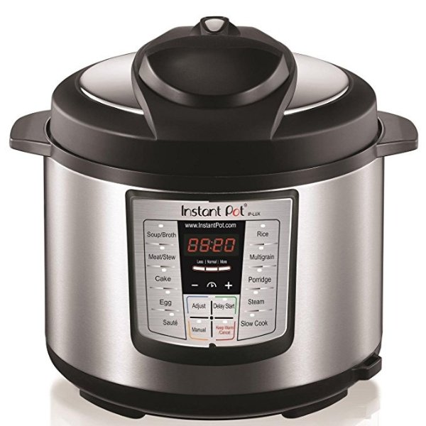 LUX60 V3 6 Qt 6-in-1 Muti-Use Programmable Pressure Cooker, Slow Cooker, Rice Cooker, Saute, Steamer, and Warmer