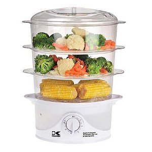 Kalorik 9-Liter 3-Tier Food Steamer