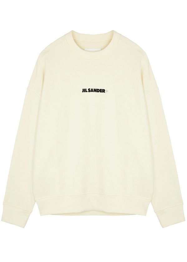 Off-white logo cotton sweatshirt