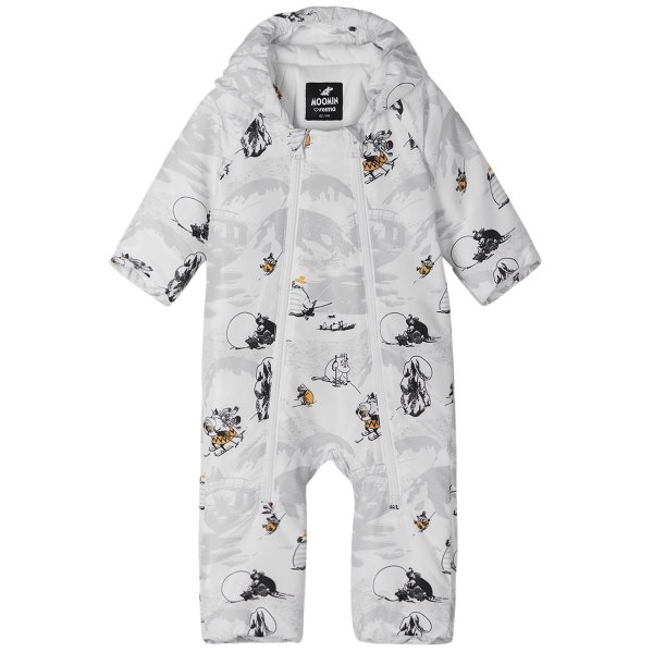 Gray Moomin Knytte Baby Coverall | AlexandAlexa