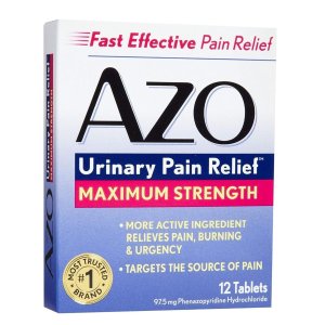 AZO 强效缓解尿痛片 12片