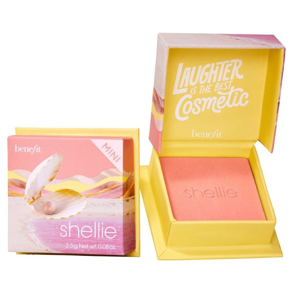 Shellie Warm-Seashell Pink Blush Travel Size Mini