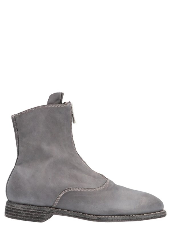210 Front Zipped Ankle Boots