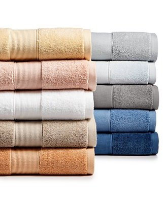 Egyptian Cotton Oversized Bath Towel Collection, Created for Macy's Egyptian Cotton Oversized 32" x 60" Bath Towel, Created for Macy's