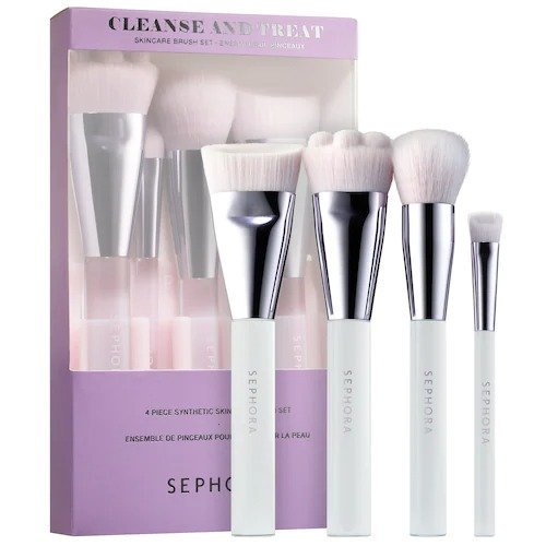 Cleanse and Treat Skincare Brush Set