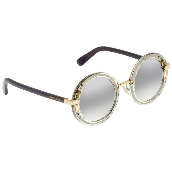 Gem Silver Round Ladies Sunglasses GEM/S 48FU 48