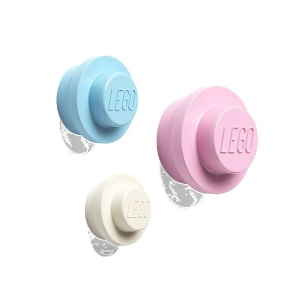 Pink, Light Blue and White Wall Hanger Set 5005894 | UNKNOWN | Buy online at the Official LEGO® Shop US